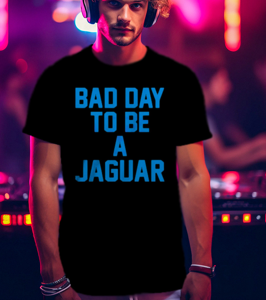 Dan Campbell Detroit Lions Bad Day To Be A Jaguar T-Shirt