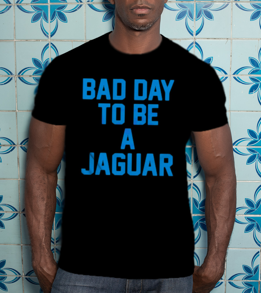 Dan Campbell Detroit Lions Bad Day To Be A Jaguar T-Shirt
