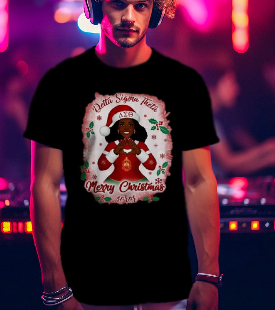Delta Sigma Theta Merry Christmas Soror T-Shirt