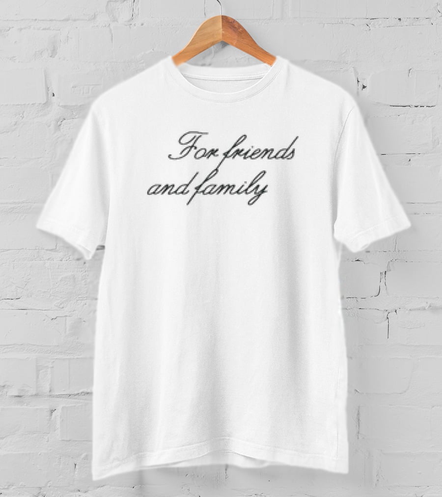 Shawn Mendes For Friends And Family T-Shirt