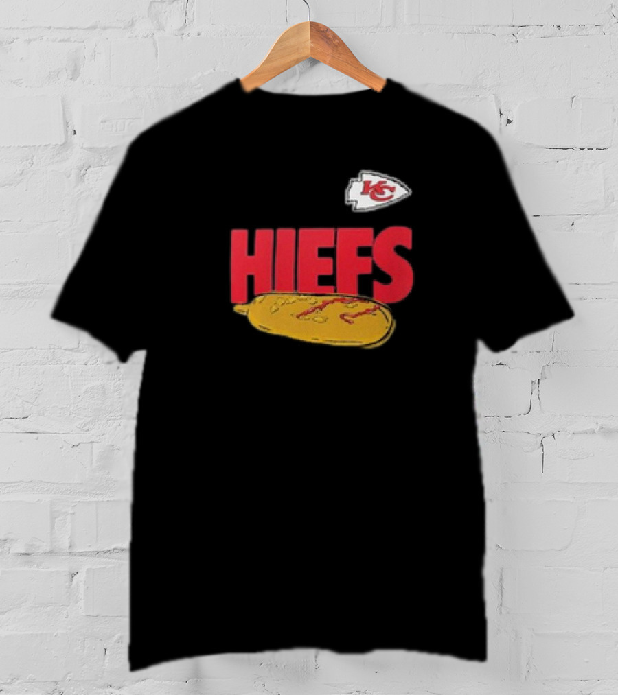 Kansas City Chiefs Hometown Hiefs Hotdog T-Shirt