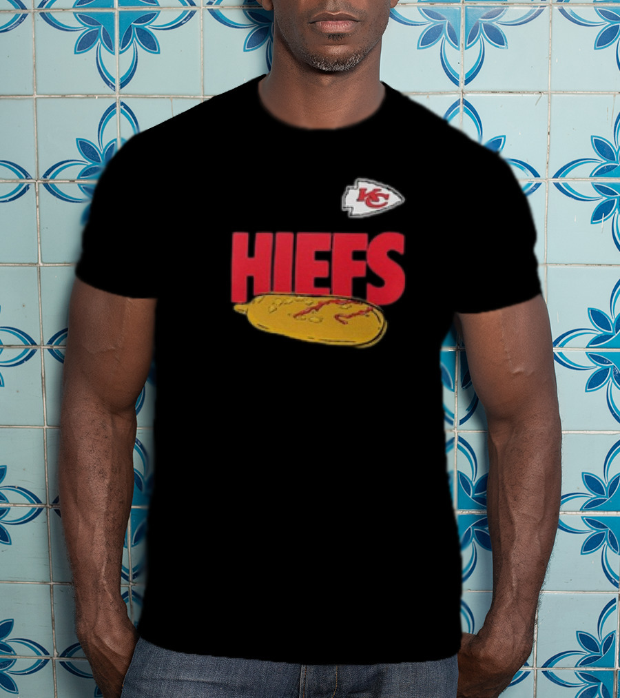 Kansas City Chiefs Hometown Hiefs Hotdog T-Shirt