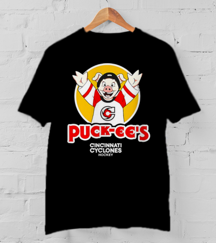 Puck-ee's Cincinnati Cyclones Hockey T-Shirt