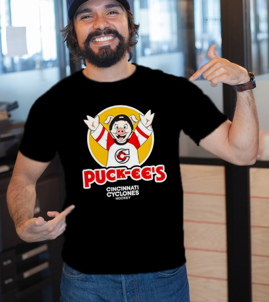 Puck-ee's Cincinnati Cyclones Hockey T-Shirt