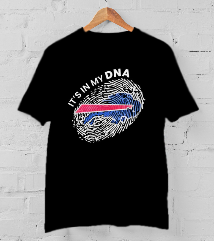 Buffalo Bills It's In My DNA Fingerprint T-Shirt