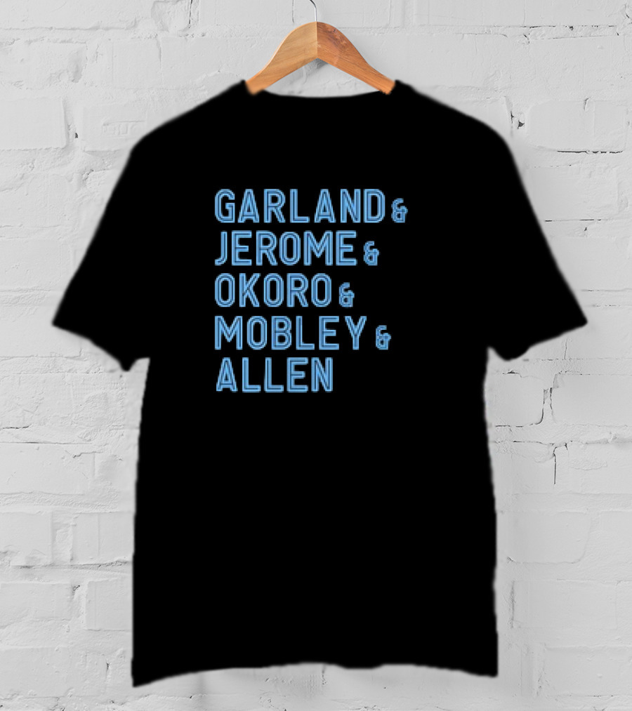 Garland Jerome Okoro Mobley Allen Cleveland Basketball 24-25 T-Shirt