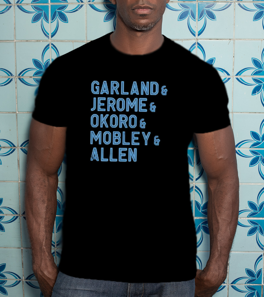 Garland Jerome Okoro Mobley Allen Cleveland Basketball 24-25 T-Shirt