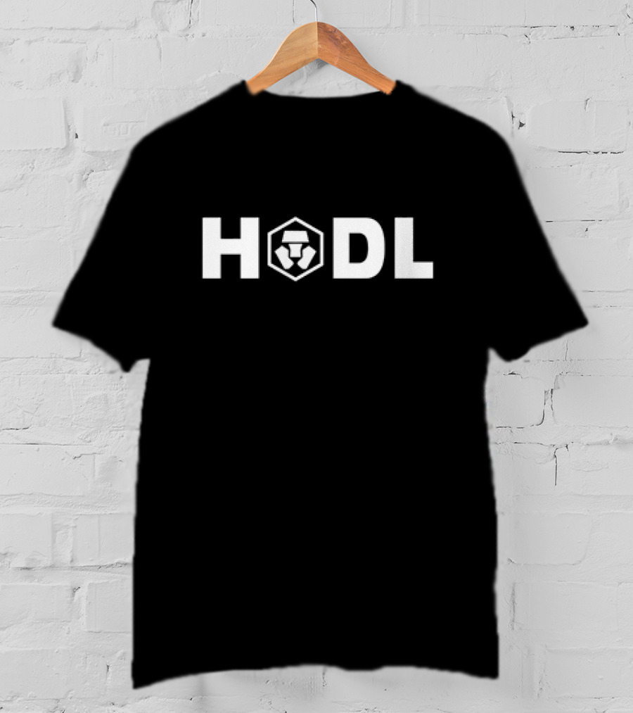 Hodl Crypto.com Hexagon Lion T-Shirt