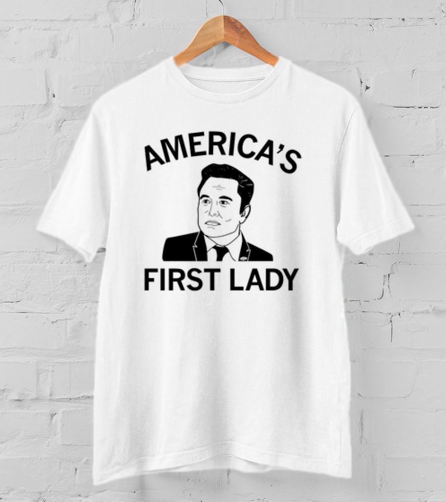 America's First Lady Elon Musk T-Shirt