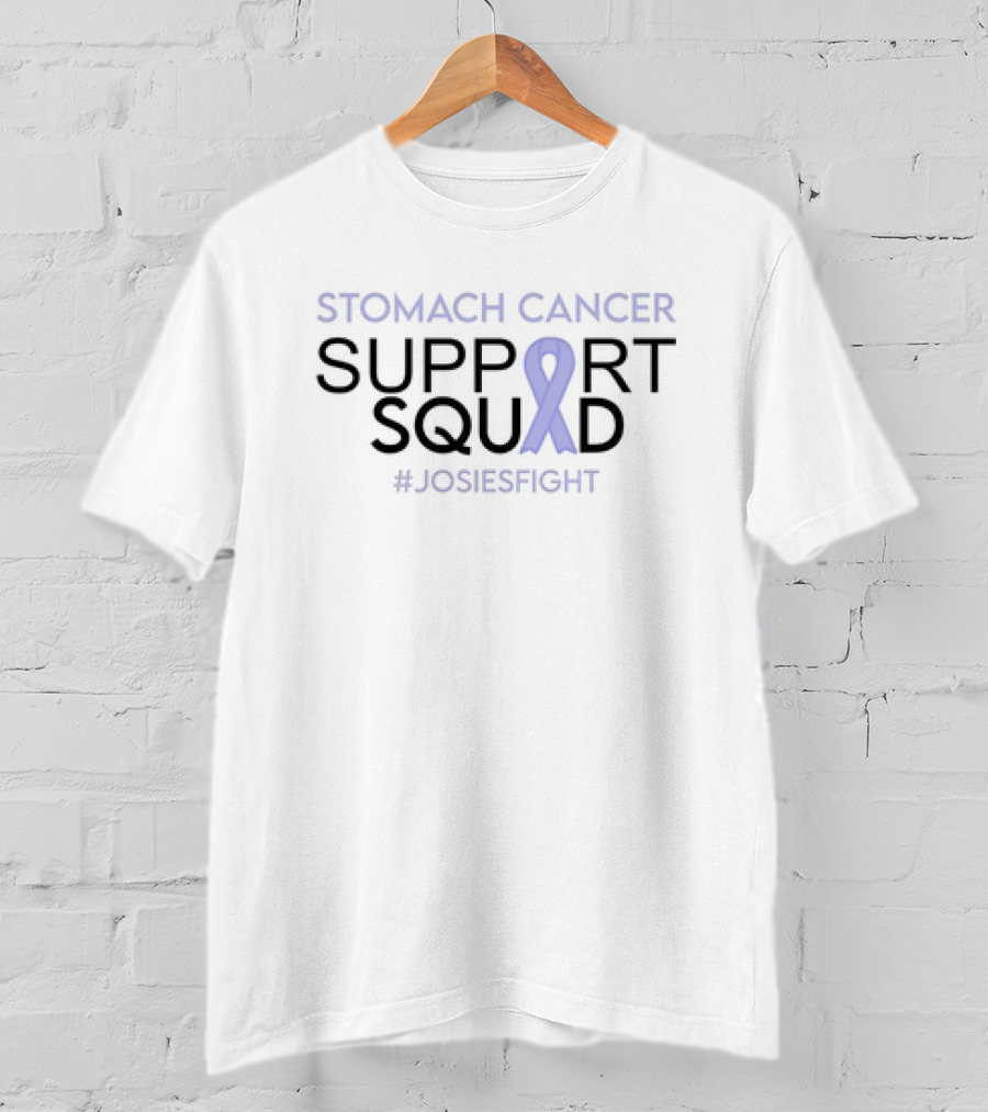 Stomach Cancer Support Squad #Josiesfight T-Shirt