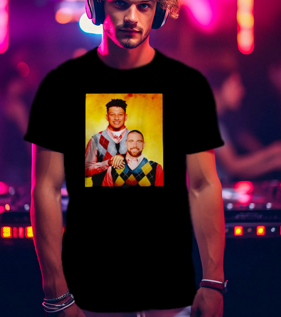 Kansas City Football Patrick Mahomes Travis Kelce Step Brothers T-Shirt