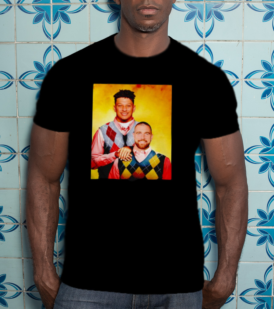 Kansas City Football Patrick Mahomes Travis Kelce Step Brothers T-Shirt