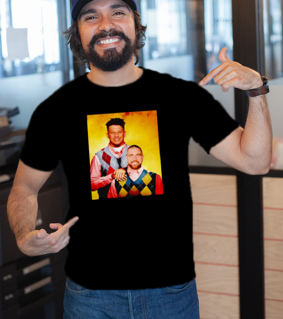 Kansas City Football Patrick Mahomes Travis Kelce Step Brothers T-Shirt
