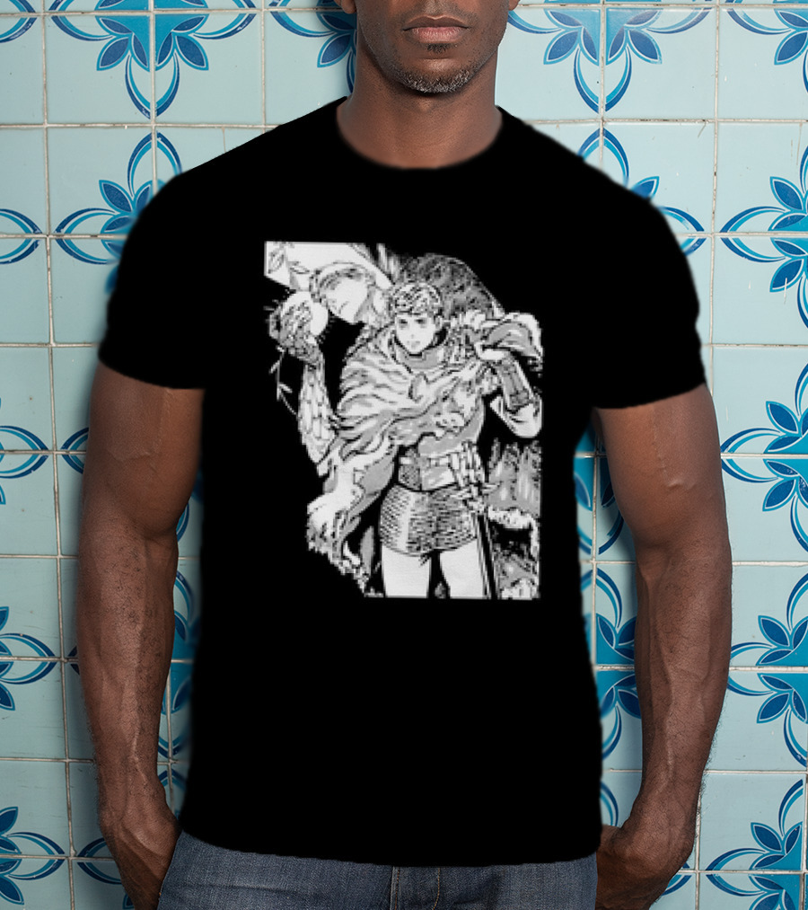 Tasty In Dungeon Anime Knight Fantasy Adventure Scene T-Shirt