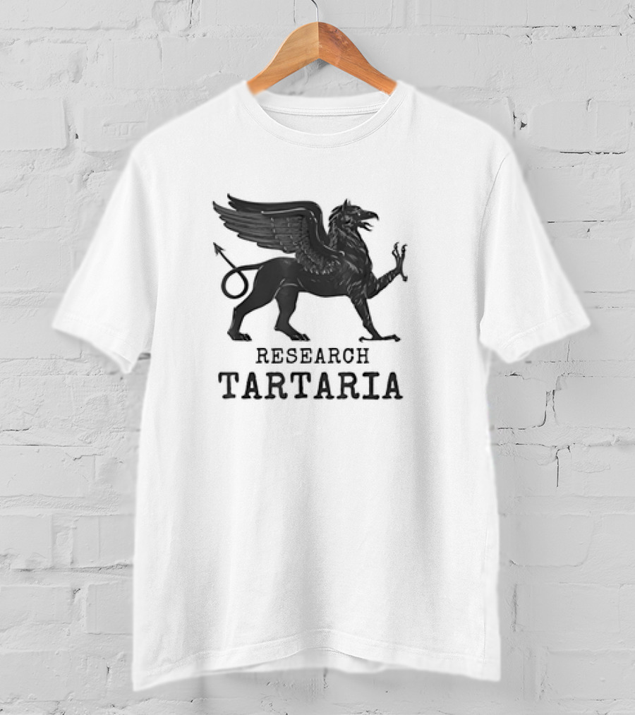 Research Tartaria Winged Griffin Mythical Creature T-Shirt