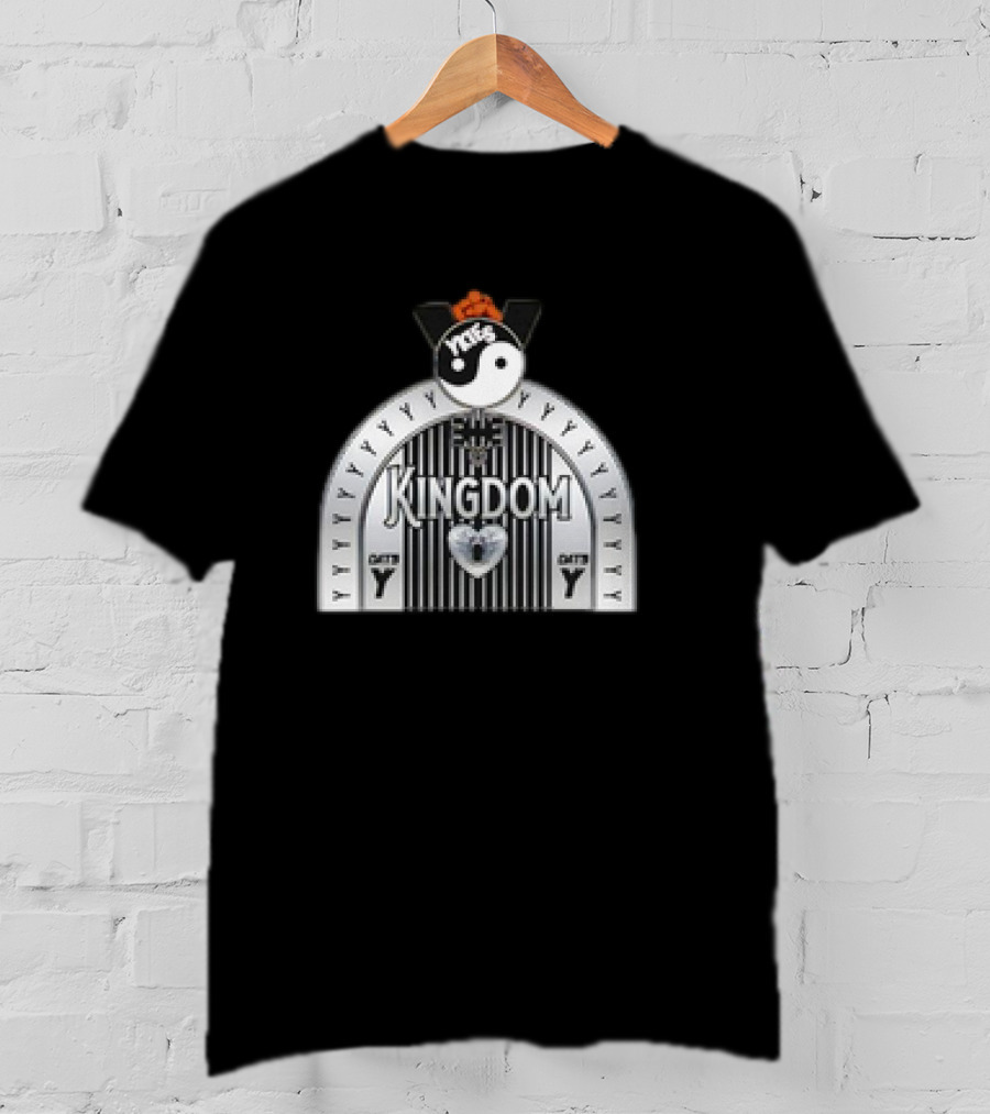 The Keys Yin Yang Crown Kingdom Dats Y I Got The Keys Black T-Shirt