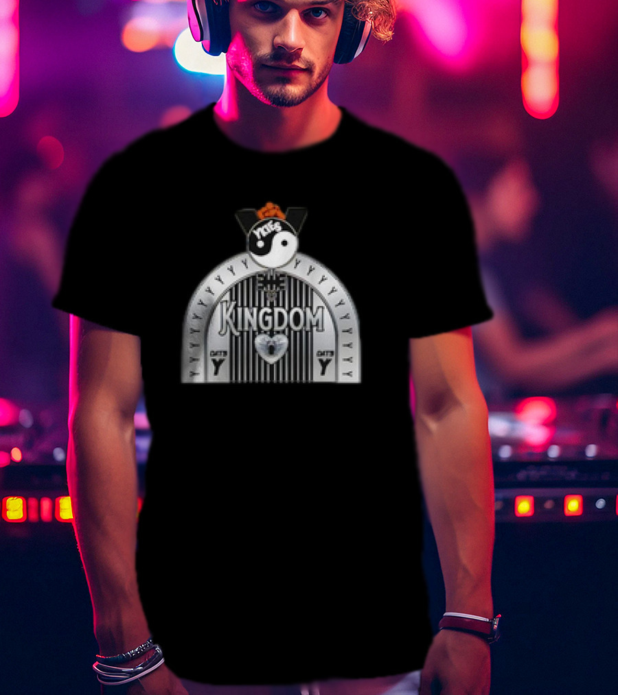 The Keys Yin Yang Crown Kingdom Dats Y I Got The Keys Black T-Shirt