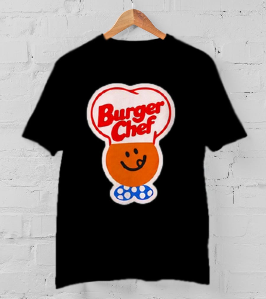 Burger Chef Red Smiling Icon Indianapolis T-Shirt