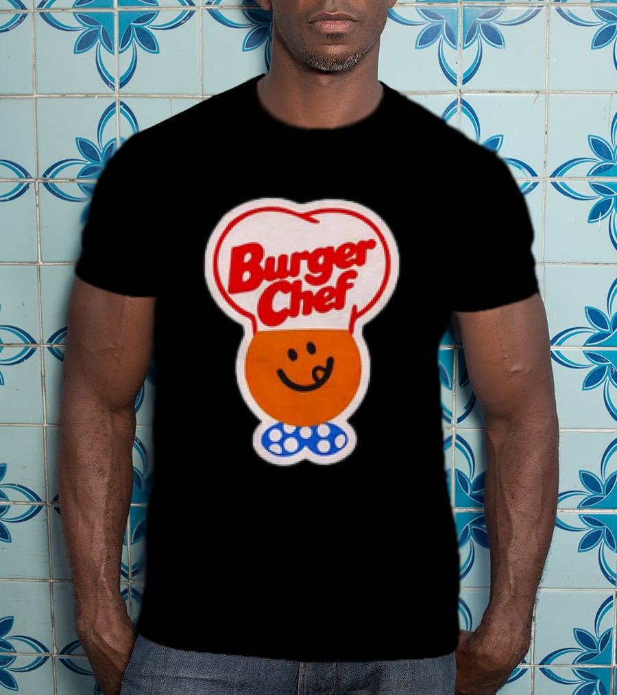 Burger Chef Red Smiling Icon Indianapolis T-Shirt
