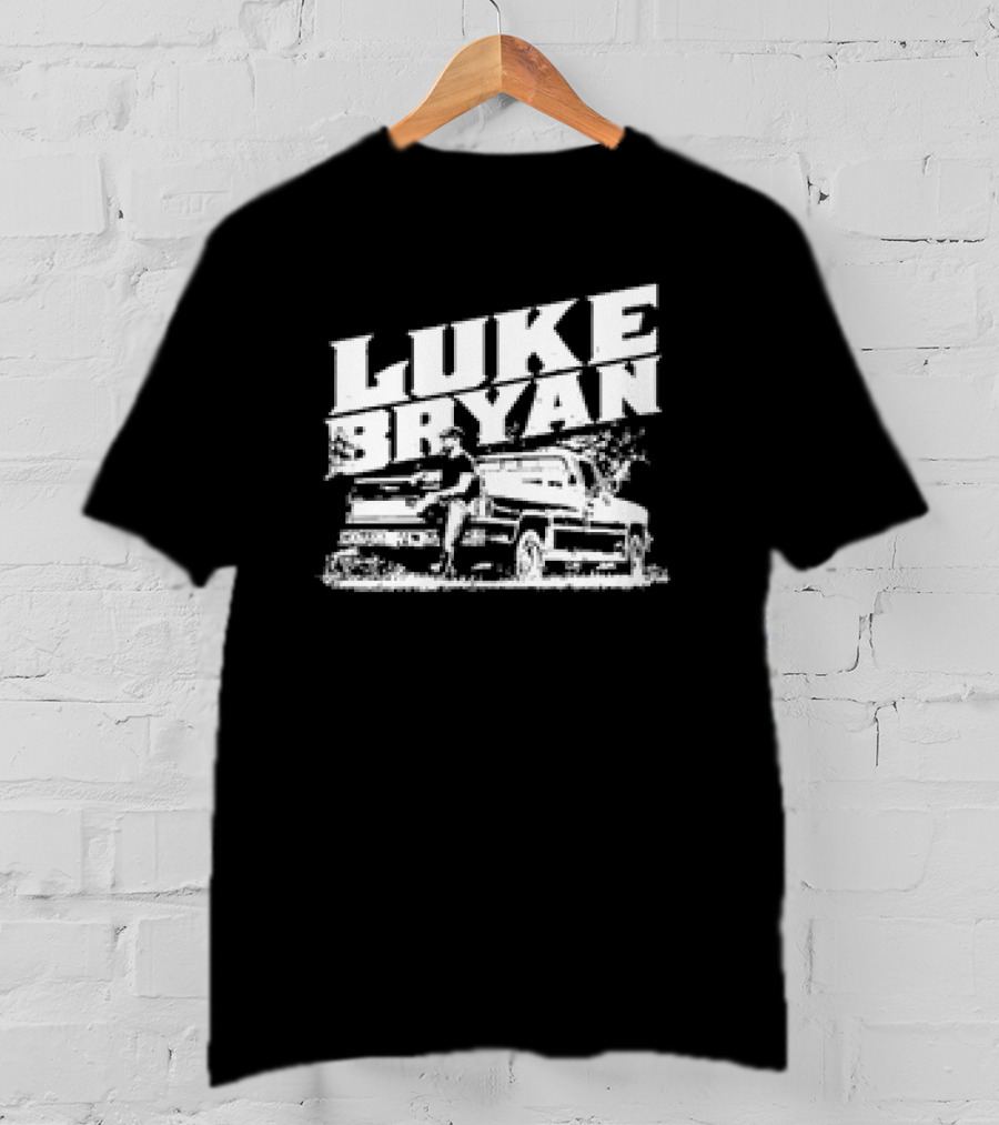 Luke Bryan Vintage Truck Scene T-Shirt