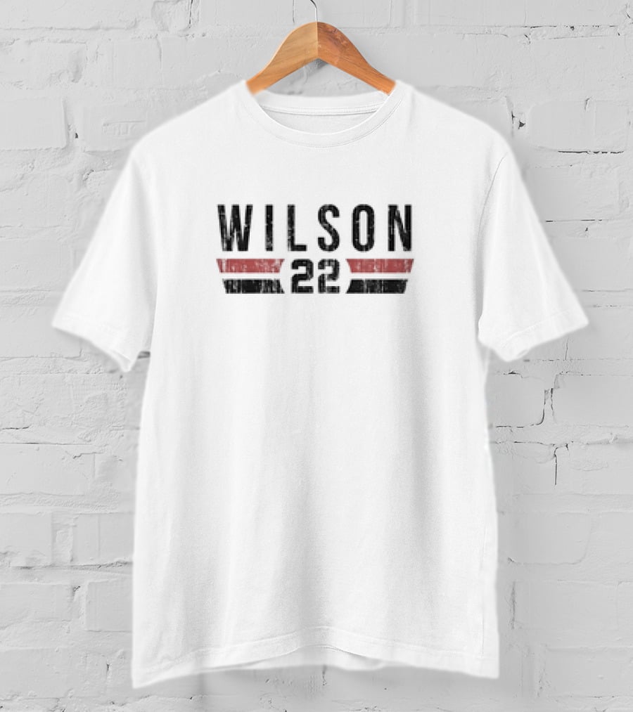 Wilson 22 Las Vegas Font T-Shirt