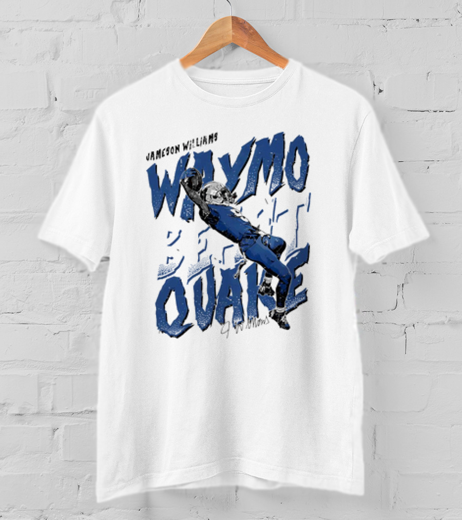 Jameson Williams Waymo Quake T-Shirt