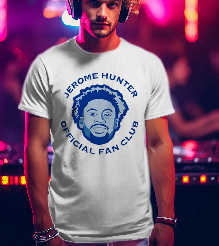 Jerome Hunter Official Fan Club Big Face T-Shirt