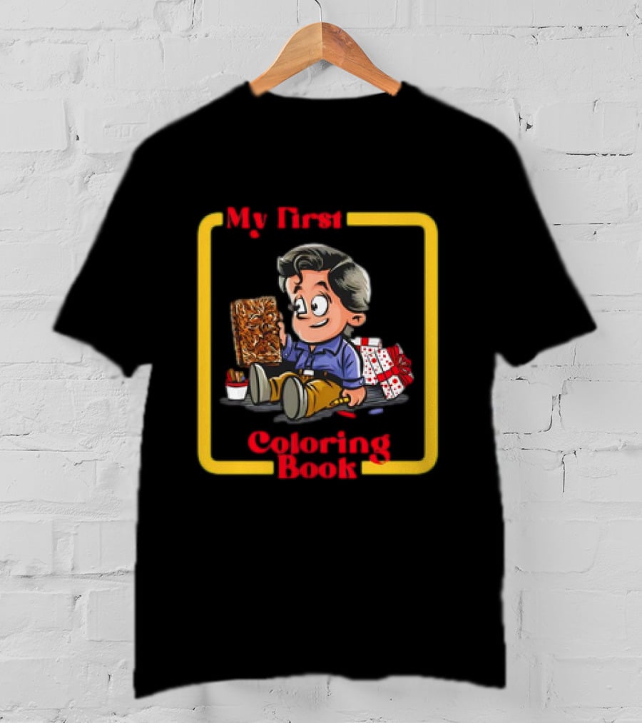My First Coloring Book Ash Williams Necronomicon Ex-Mortis T-Shirt
