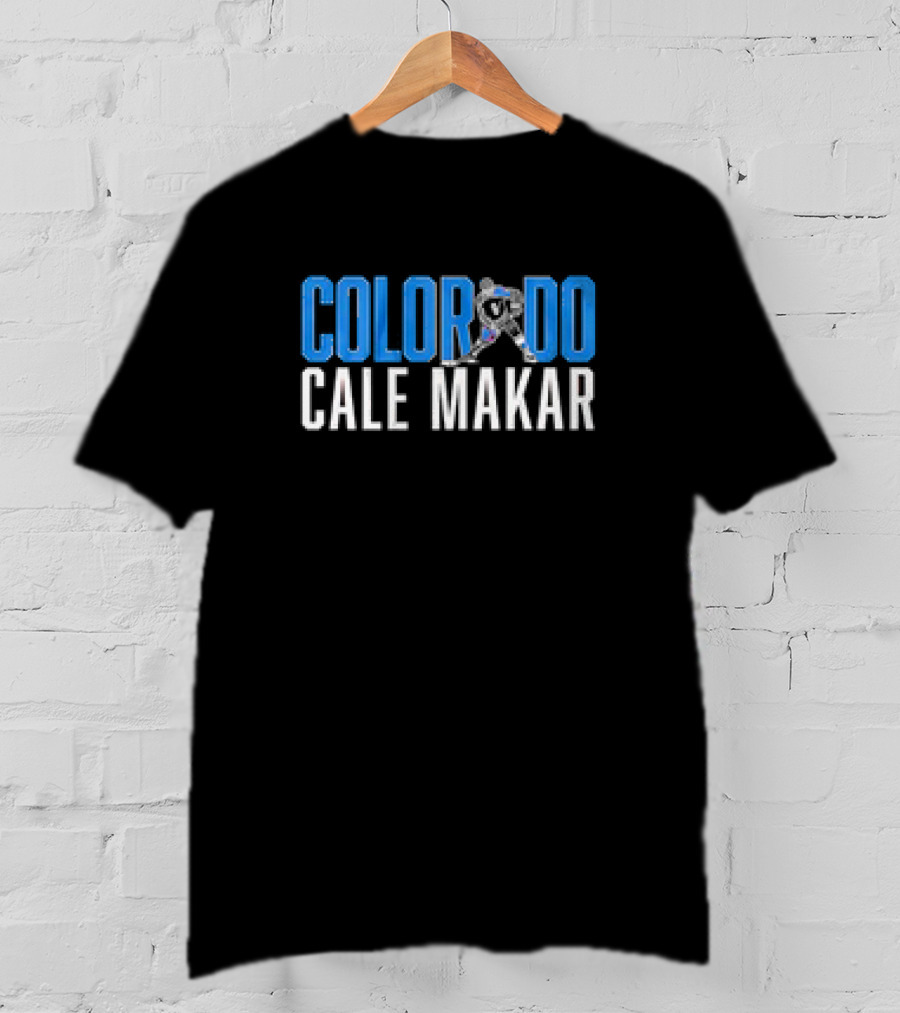 Colorado Cale Makar NHLPA Hockey Star T-Shirt