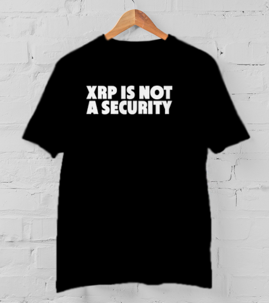 Jeremy Hogan XRP Is Not A Security T-Shirt