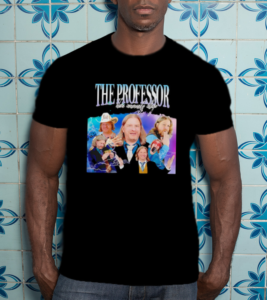 The Professor Tolarian Community College Iconic Pop Culture T-Shirt