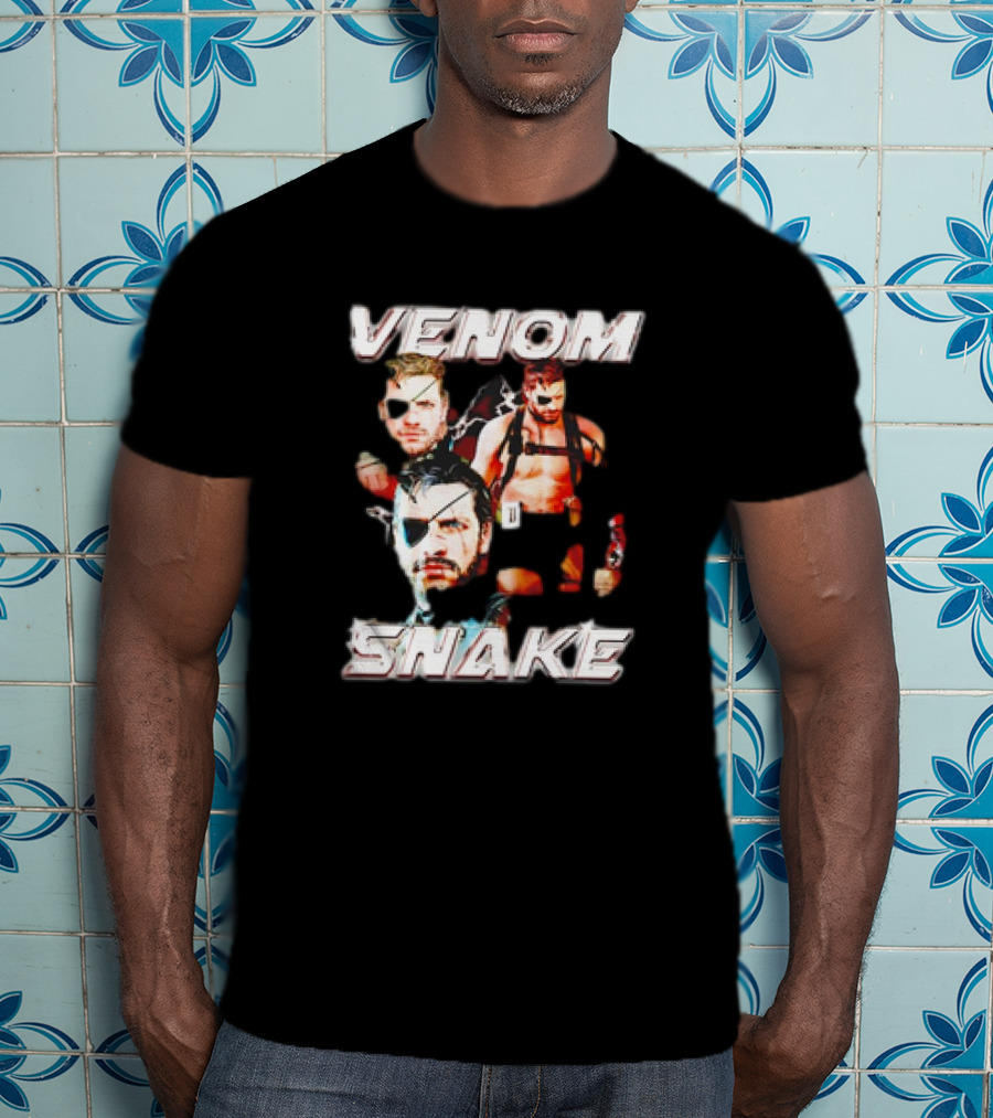 Venom Snake Vintage Stealth Warrior T-Shirt