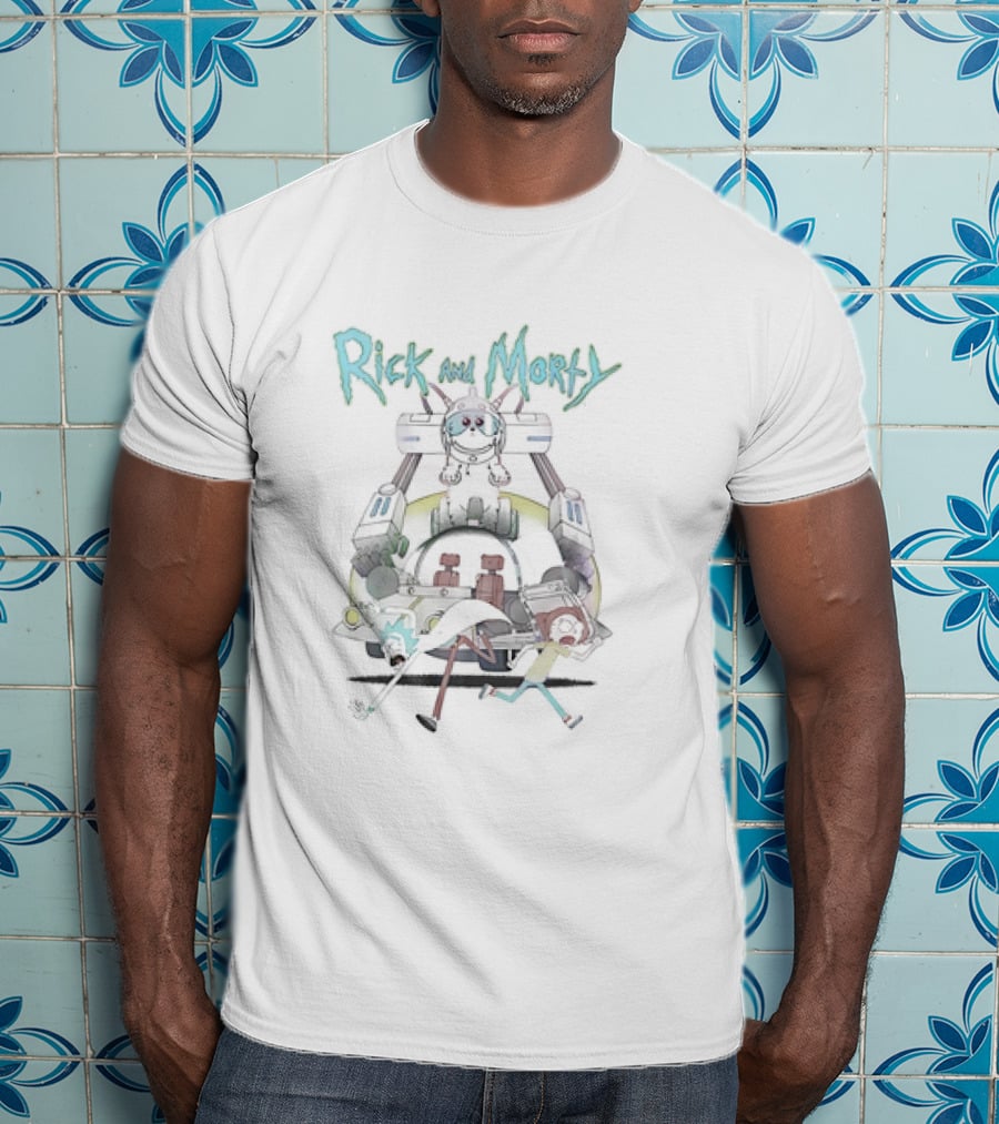 Rick And Morty Lawnmower Dog Vintage T-Shirt