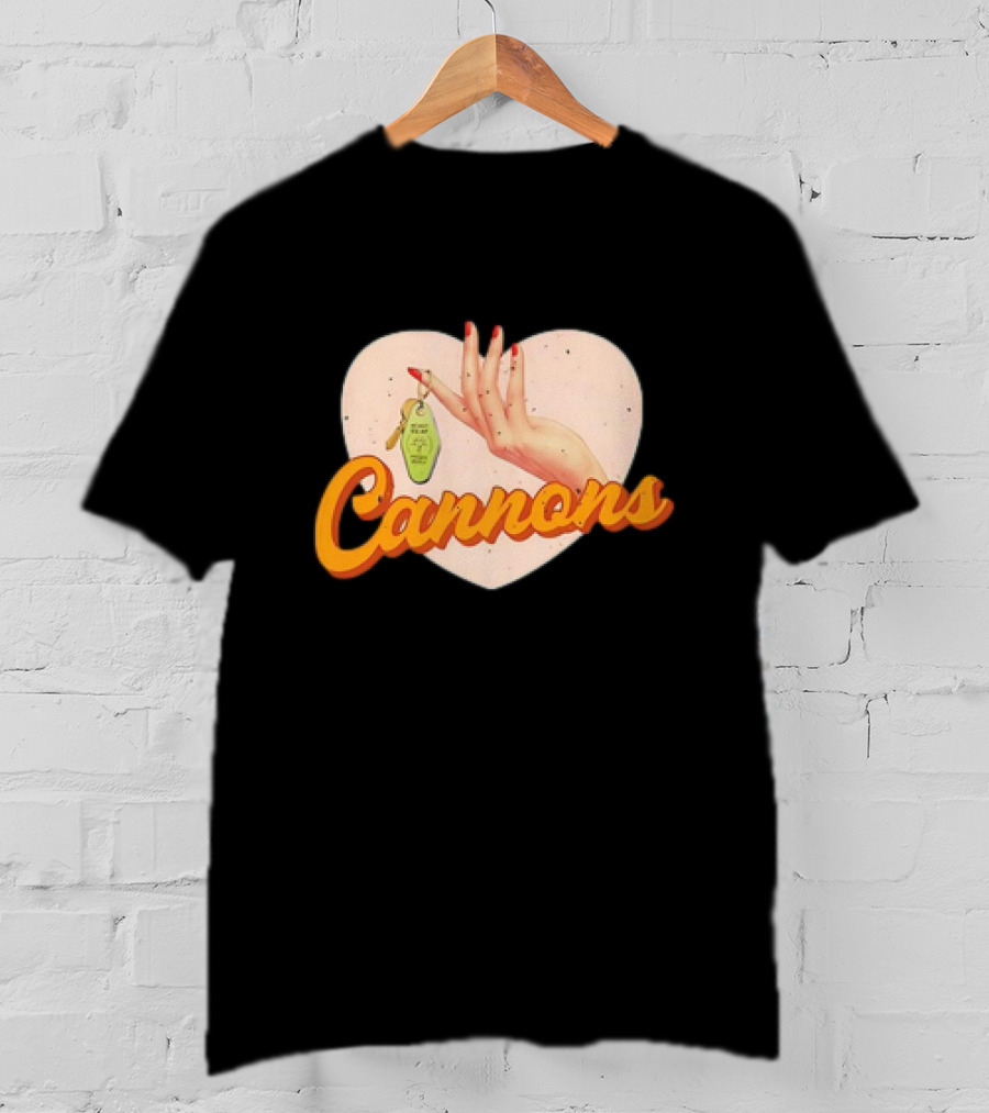 Cannons Vintage Motel Key Heart T-Shirt