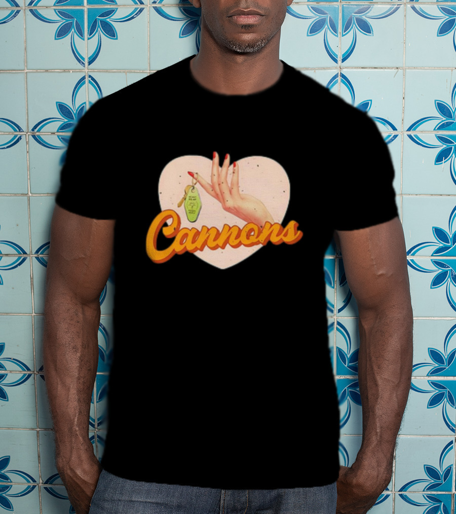 Cannons Vintage Motel Key Heart T-Shirt