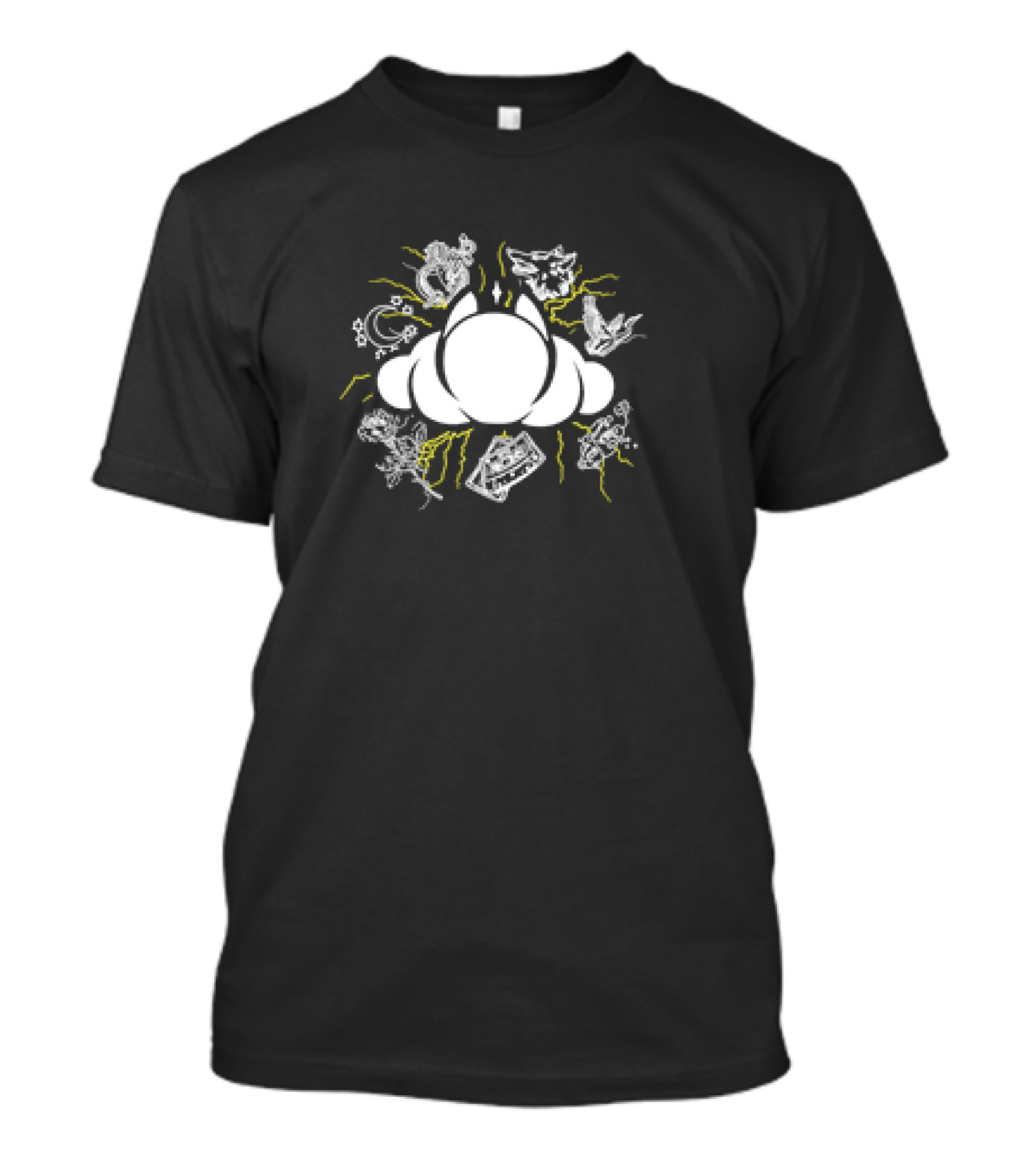 Dabin's Sanctuary Dabthesky Celestial Symbols Cloud With Abstract T-Shirt