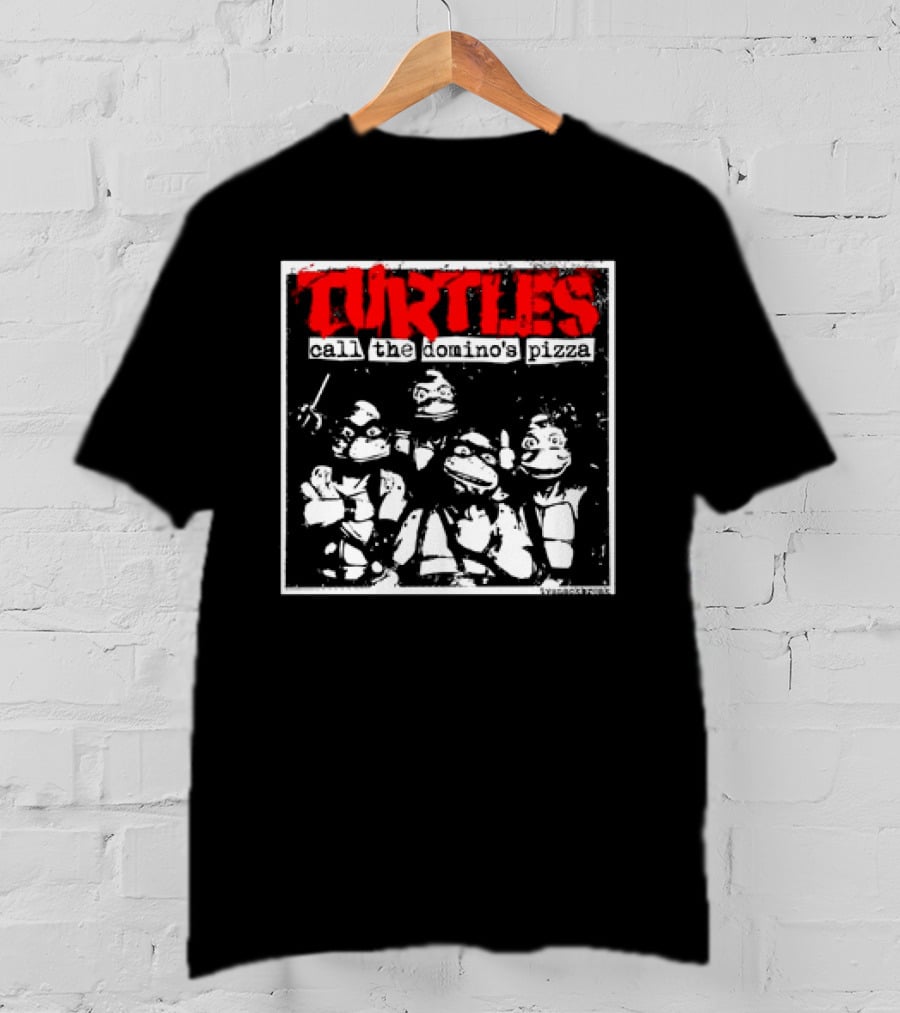 Turtles Call The Domino's Pizza Band T-Shirt