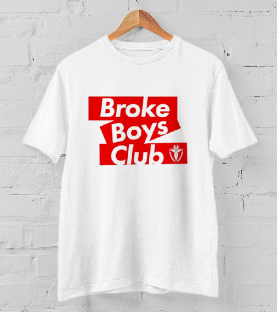 Broke Boys Club Heart Emblem T-Shirt