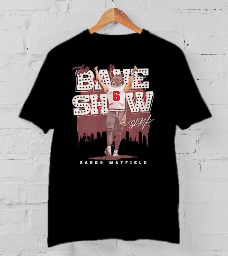 Baker Mayfield The Bake Show Vintage Tampa Bay Buccaneers NFL T-Shirt