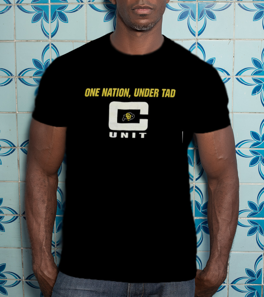 One Nation Under Tad C Unit Colorado Buffaloes T-Shirt