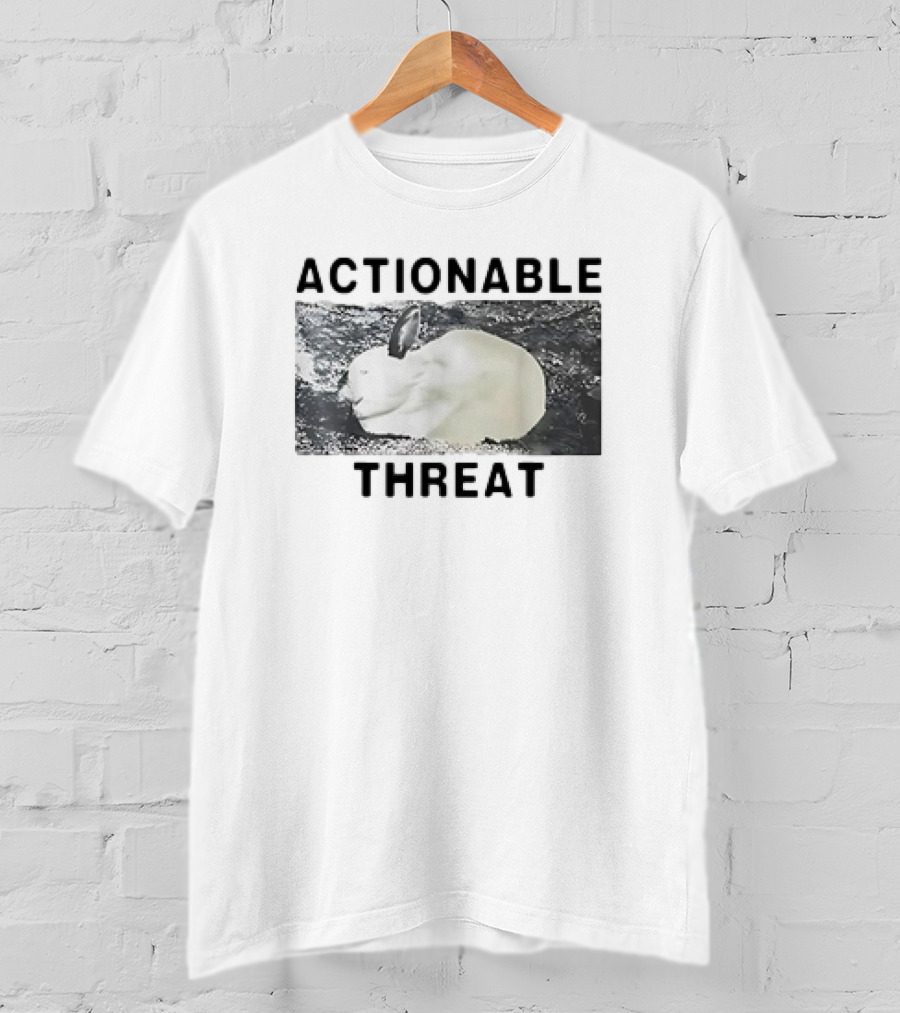ACTIONABLE THREAT RABBIT T-Shirt