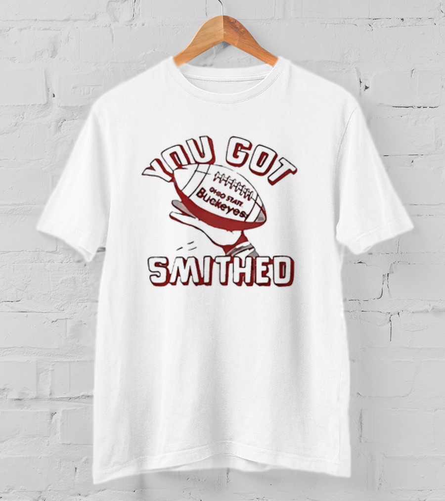 You Got Smithed Ohio State Buckeyes Football Jeremiah Smith T-Shirt