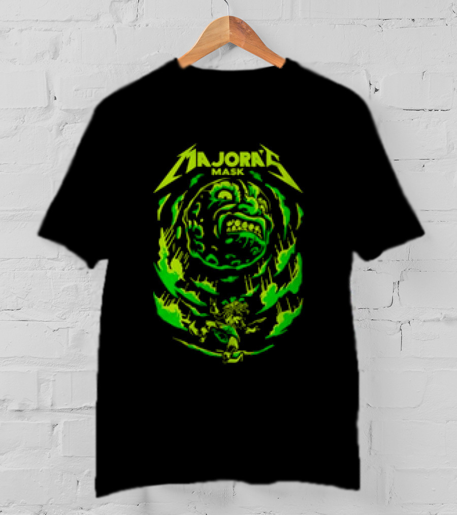Majora Mask Metal Enter Maskman T-Shirt