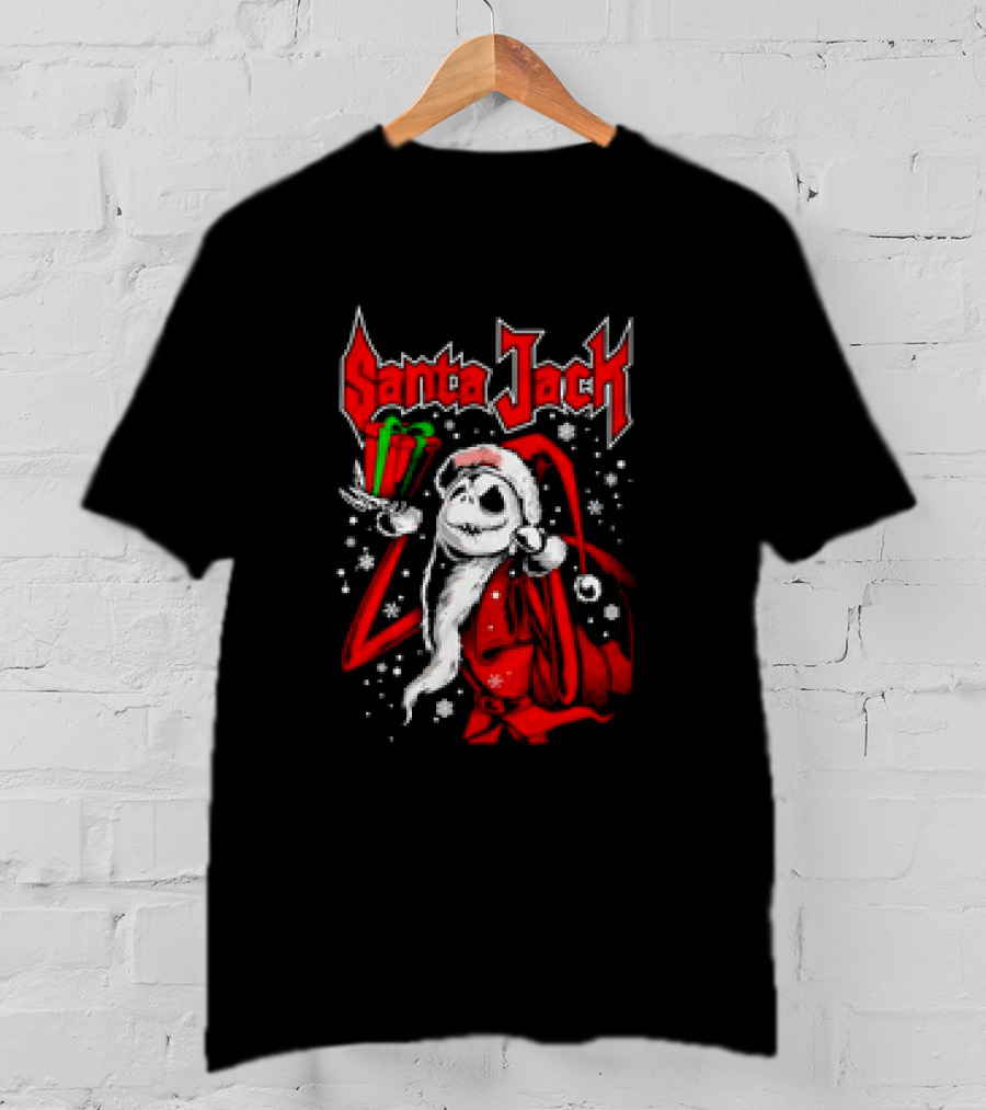 Santa Jack Skellington Christmas King T-Shirt