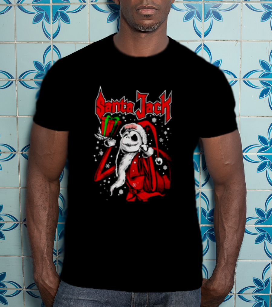Santa Jack Skellington Christmas King T-Shirt