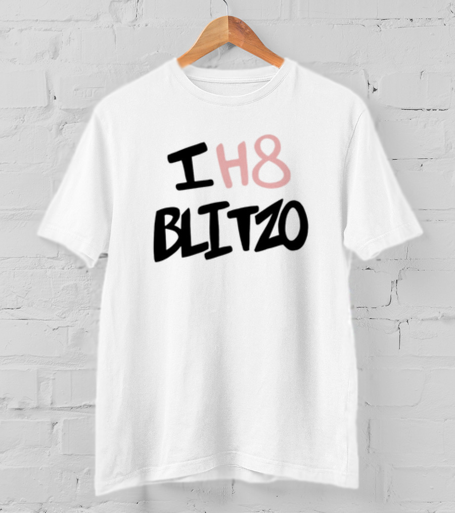 I H8 Blitzo Helluva Boss Fan Merchandise T-Shirt