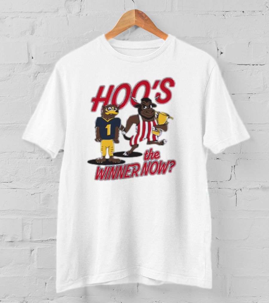 Hoo’s The Winner Now Indiana Hoosiers Football T-Shirt