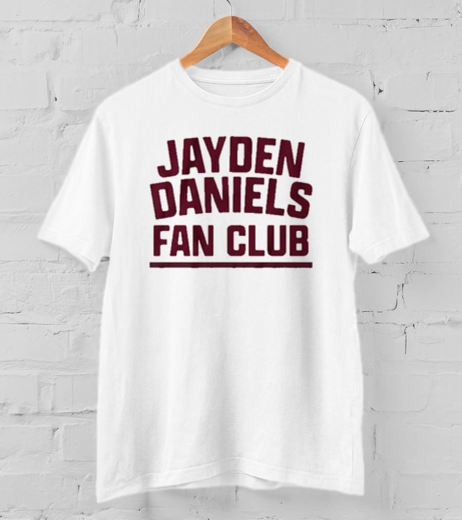 Jayden Daniels Fan Club Washington T-Shirt