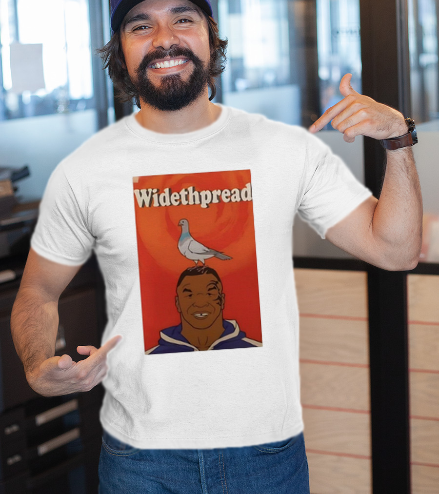 Widethpread Mike Tyson Pigeon T-Shirt