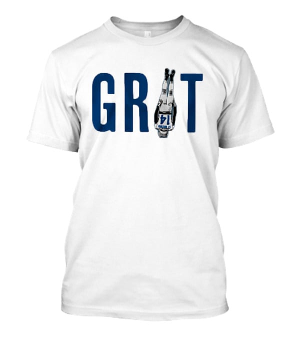 Amon-Ra St. Brown Detroit Lions Grit 14 Vintage T-Shirt